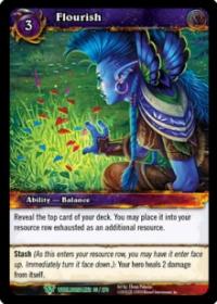 warcraft tcg worldbreaker flourish