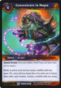 warcraft tcg throne of the tides italian focus magic italian