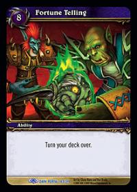 warcraft tcg the dark portal fortune telling