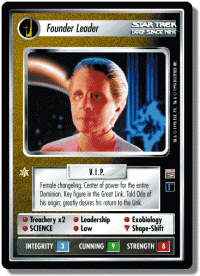 star trek 1e the dominion founder leader