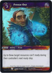 warcraft tcg caverns of time freeze out