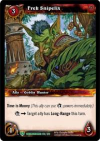 warcraft tcg worldbreaker frek snipelix