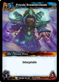 warcraft tcg twilight of the dragons frizzle stumbleshade