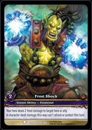 warcraft tcg extended art frost shock ea