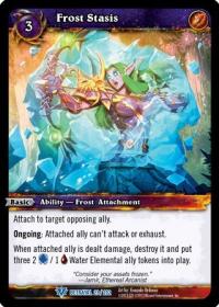 warcraft tcg betrayal of the guardian frost stasis
