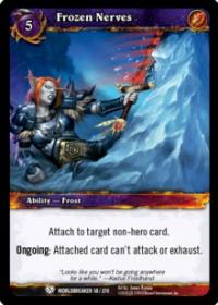 warcraft tcg worldbreaker frozen nerves