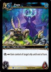 warcraft tcg fires of outland fugu