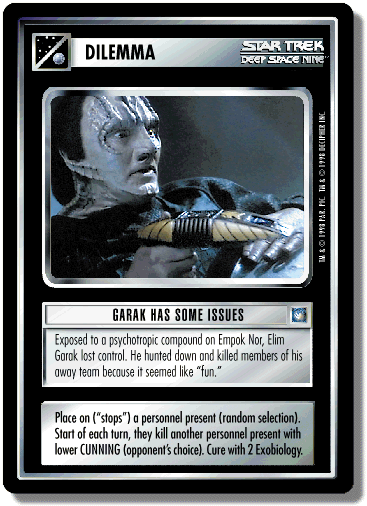 Garak Has Some Issues