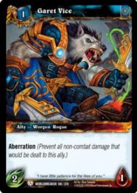 warcraft tcg worldbreaker garet vice