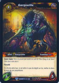 warcraft tcg war of the elements french gargoyle french