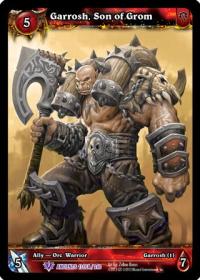 warcraft tcg war of the ancients garrosh son of grom ea