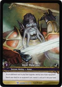 warcraft tcg extended art gear upgrade ea