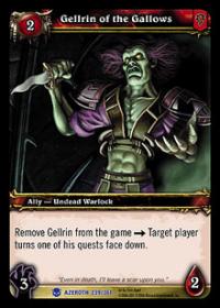 warcraft tcg heroes of azeroth gellrin of the gallows