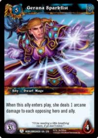 warcraft tcg worldbreaker gerana sparkfist