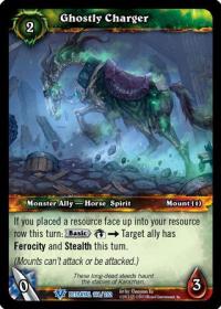 warcraft tcg betrayal of the guardian ghostly charger