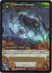warcraft tcg loot cards ghostly charger loot