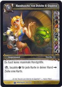 warcraft tcg wrathgate gigantique bag german