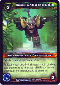 warcraft tcg throne of the tides french gilblin deathscrounger french