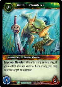 warcraft tcg throne of the tides gilblin plunderer