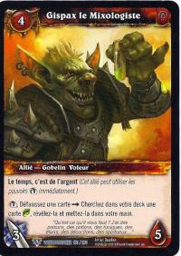 warcraft tcg worldbreaker foreign gispax the mixologist french