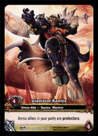 warcraft tcg extended art gladiator kaniya ea