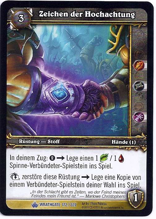 Gloves of Token Respect (German)