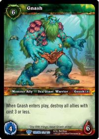 warcraft tcg throne of the tides gnash