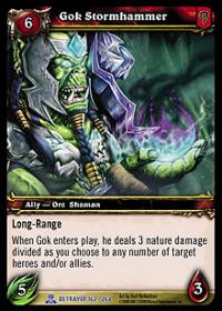 warcraft tcg servants of betrayer gok stormhammer