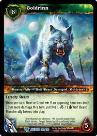 warcraft tcg war of the ancients goldrinn