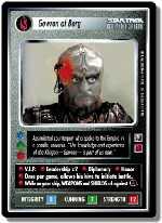 star trek 1e reflections 1 gowron of borg foil