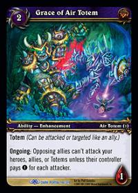 warcraft tcg the dark portal grace of air totem