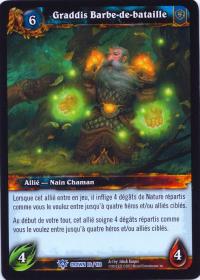 warcraft tcg crown of the heavens foreign graddis battlebeard french