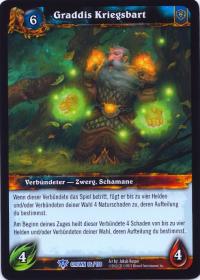 warcraft tcg crown of the heavens foreign graddis battlebeard german