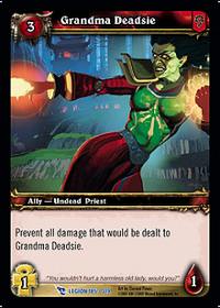 warcraft tcg march of legion grandma deadsie