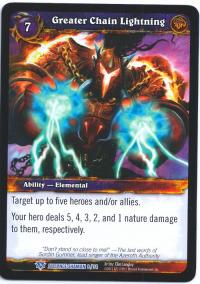 warcraft tcg class decks 2011 fall greater chan lightning cd