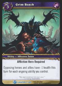 warcraft tcg blood of gladiators grim reach