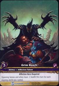 warcraft tcg extended art grim reach ea