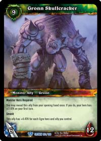 warcraft tcg crown of the heavens gronn skullcracker