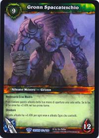 warcraft tcg crown of the heavens foreign gronn skullcracker italian