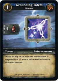 wow minis core action cards grounding totem