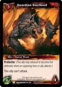 warcraft tcg worldbreaker guardian steelhoof