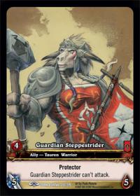 warcraft tcg extended art guardian steppestrider ea