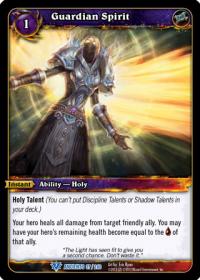 warcraft tcg war of the ancients guardian spirit