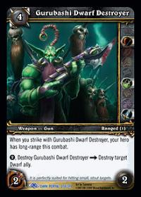 warcraft tcg the dark portal gurubashi dwarf destroyer