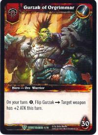 warcraft tcg class decks 2011 spring gurzak of orgrimmar