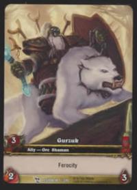 warcraft tcg extended art gurzuk ea