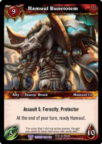 warcraft tcg crown of the heavens hamuul runetotem