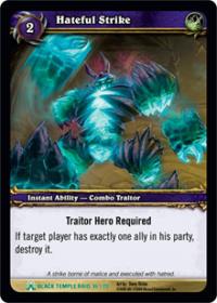 warcraft tcg black temple hateful strike