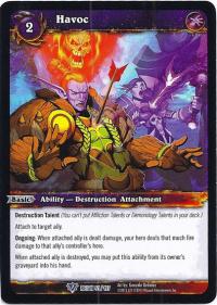 warcraft tcg reign of fire havoc