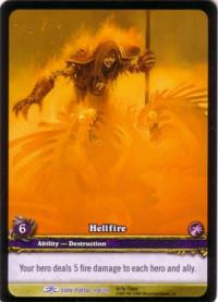 warcraft tcg extended art hellfire ea